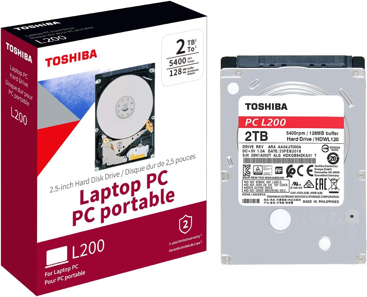 Toshiba SATA hard drives