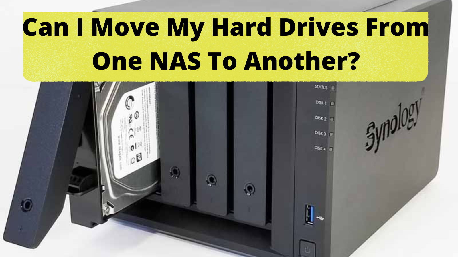 can I move my hard drives from one NAS to another