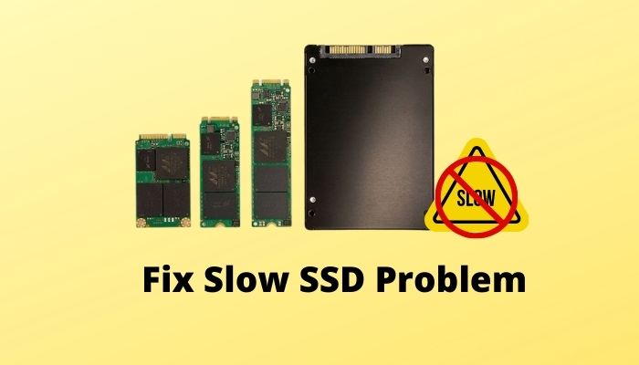 fix slow ssd